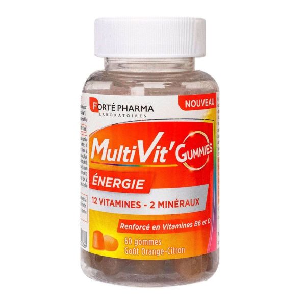 Forté Pharma - Multivit energie - 60 gummies