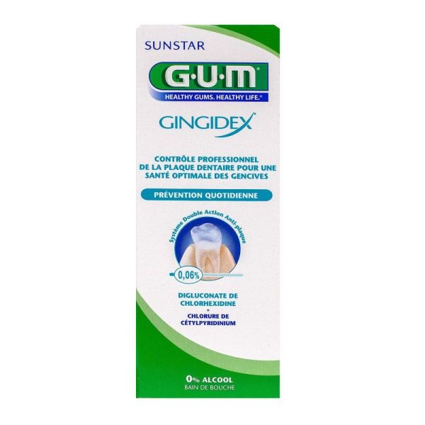 Gum - Bain de bouche Gingidex 0.06% - 300mL