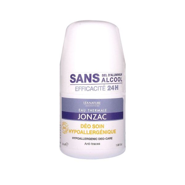 Jonzac - Déo soin 24H Haute tolérance - 50ml