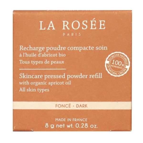 La Rosée - Recharge Poudre Compacte Soin Teint Foncé toute peaux - 8g