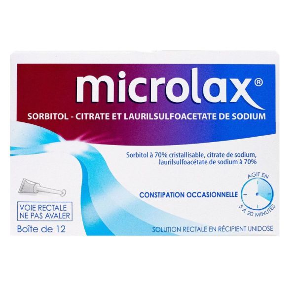 Microlax - 12 unidoses