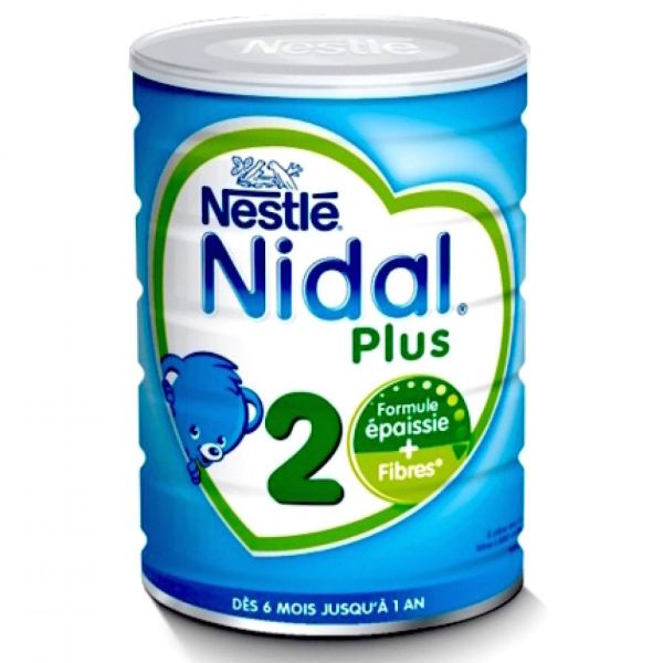 Nidal Plus - Formule épaissie 2ème âge Lait en poudre - 800 g