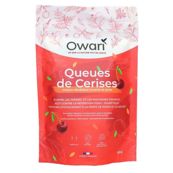 Owari Infusion Queues De Cerises 50g