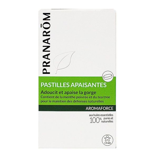 Pranarom - Pastilles apaisantes - 21 pastilles