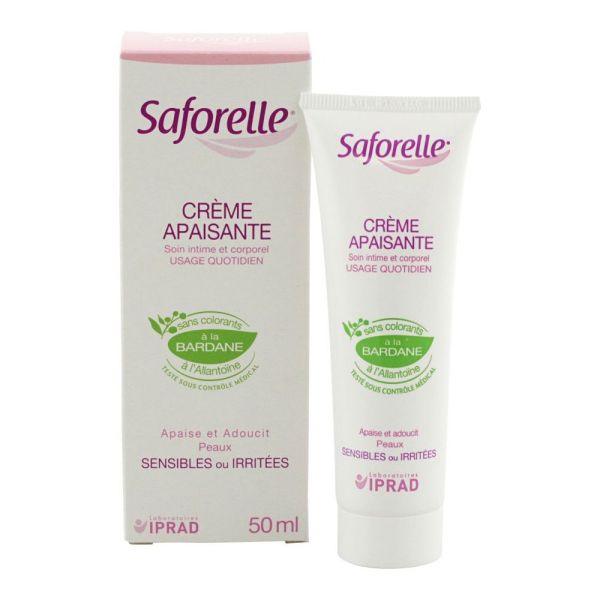 Saforelle - Crème apaisante soin intime et corporel