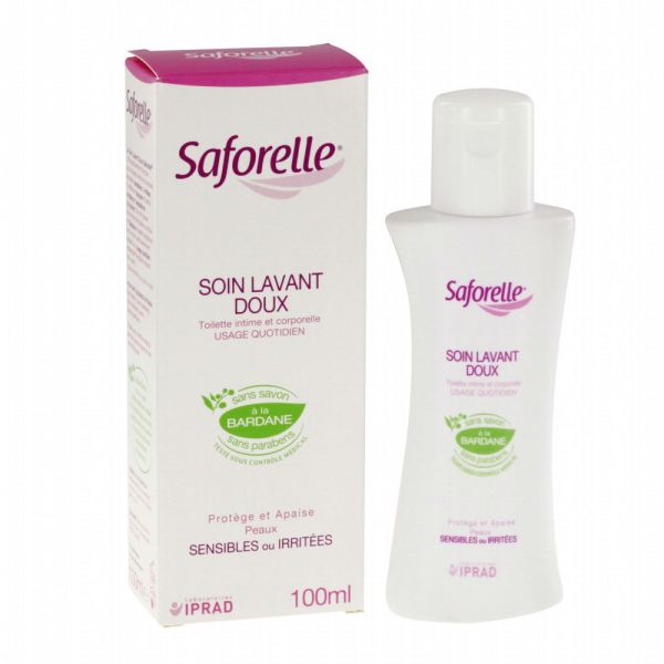 Offre promotionnelle en lot de 2. Soin lavant doux spécialement formulé  pour la toilette intime et corporelle des peaux sensib