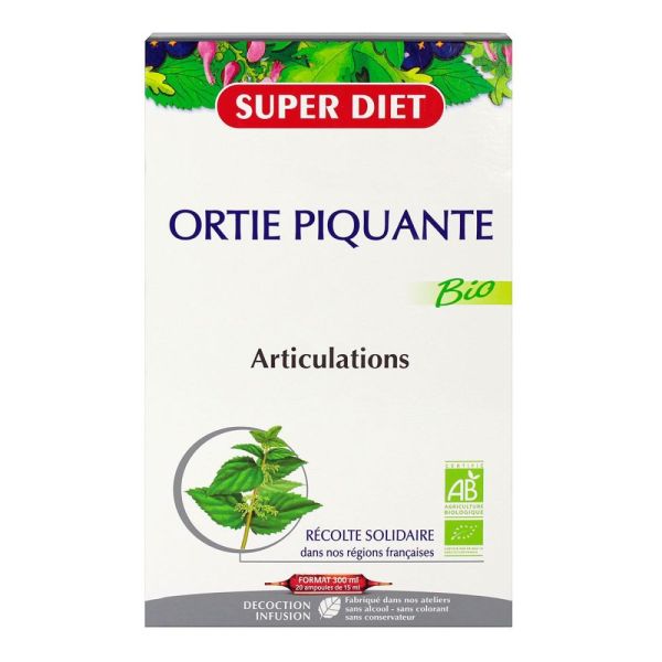 Superdiet - Ortie Piquante - 20 ampoules