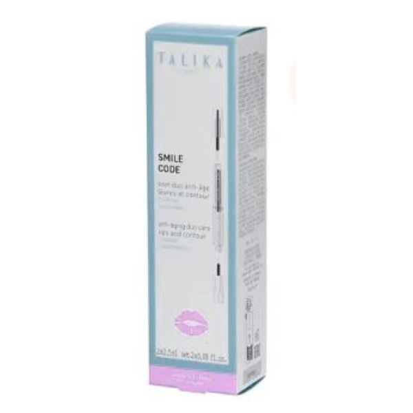 Talika - Smile code Soin duo anti-âge lèvres et contour - 2x2.5ml