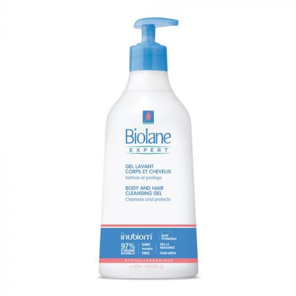 Biolane Expert - Gel lavant corps et cheveux - 500 ml