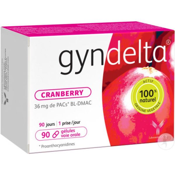 CCD - Gyndelta cranberry 90 gélules