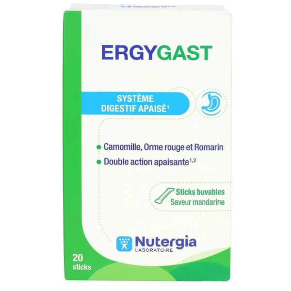 Ergygast - Système digestif apaisé - 20 stick