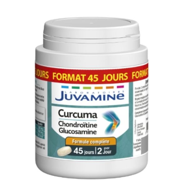 Juvamine - Curcuma Chondroïtine Glucosamine - 90 Comprimés
