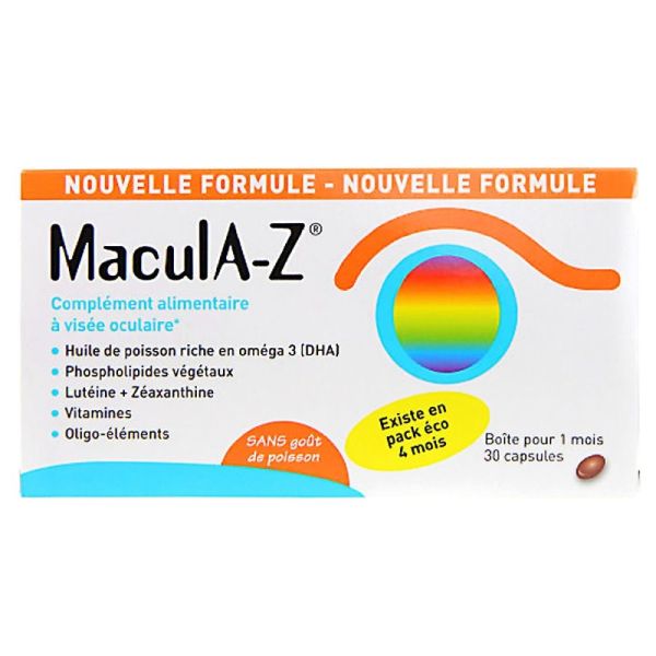 MaculA-Z - Capsules à visée oculaire