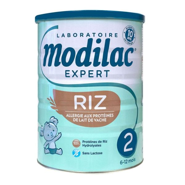 Modilac - Expert Riz lait en poudre 2ème âge - 800g