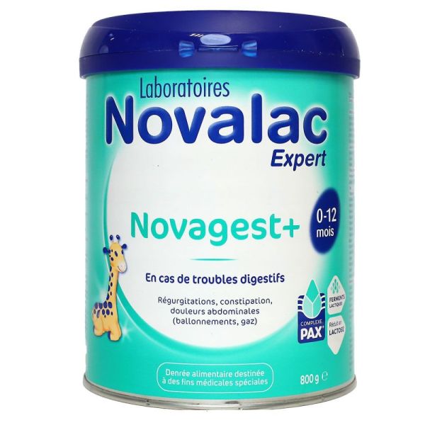 Novalac - Novagest+ 0-12mois - 800g