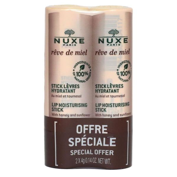 Nuxe - Rêve De Miel - Duo Stick 2X4G