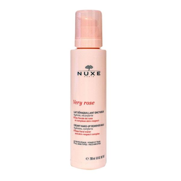 Nuxe Very Rose - Lait démaquillant onctueux - 200ml
