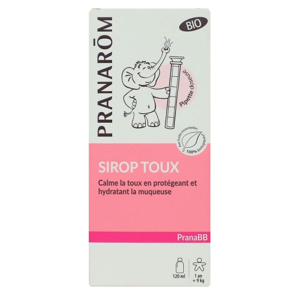 Pranarom - bebe Sirop Toux Bio 120 ml