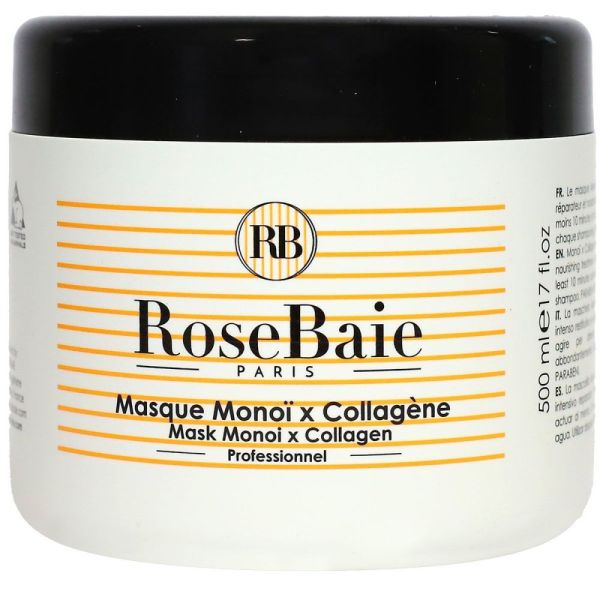 RoseBaie - Masque monoï / Collagène - 500ml