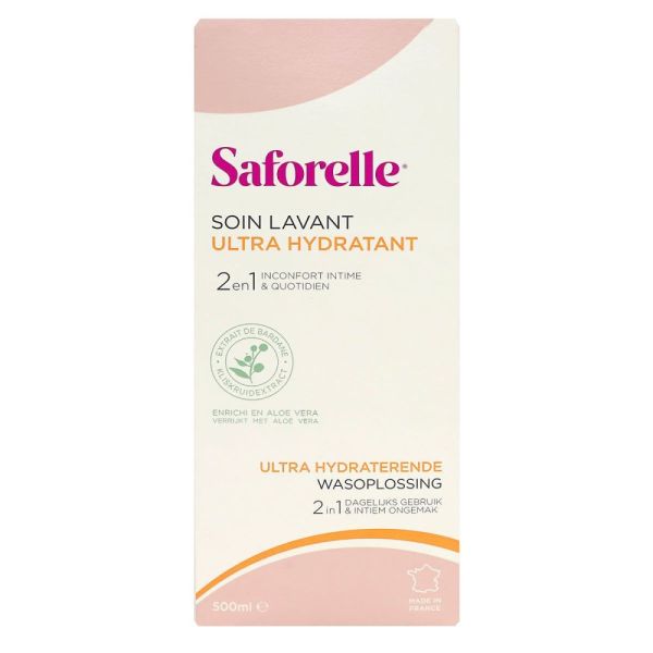 Saforelle - Soin Lavant Ultra Hydratant 500 ml