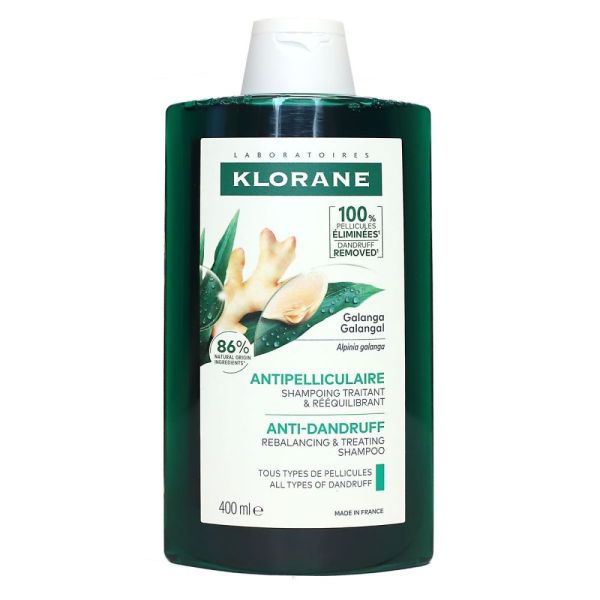 Klorane - Shampoing antipelliculaire au Galanga - 400ml