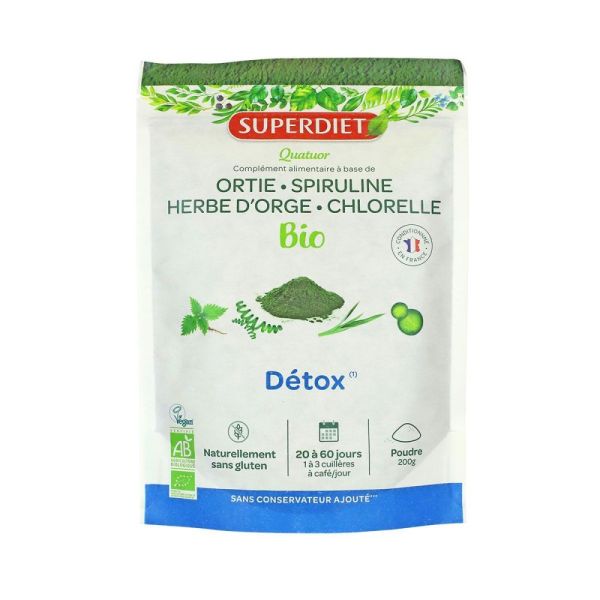 Superdiet - Mix détox détoxification du corps - 200 g