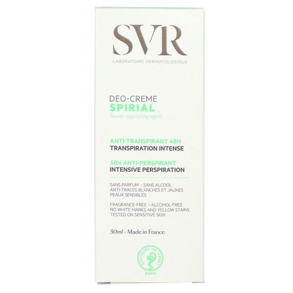 SVR - Spiral Deo-crème 48H - 50ml