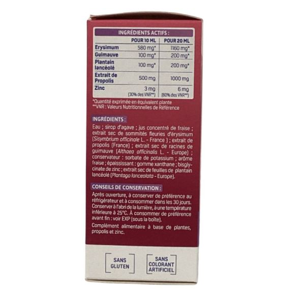 Alvityl - Enfant Nez et Gorge Goût Fraise - 125ml