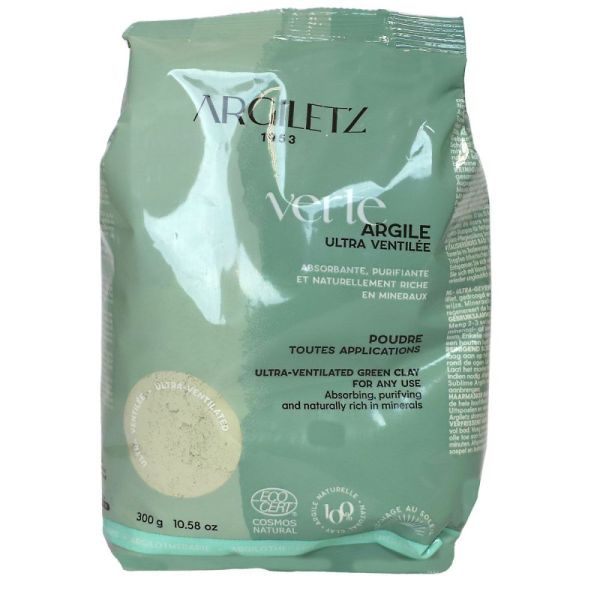 Argiletz-  Argile Verte Ultra ventilée - 300g
