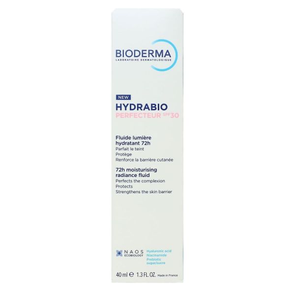 Bioderma - Hydrabio Perfecteur SPF30 Fluide lumière hydratant 72H - 40ml