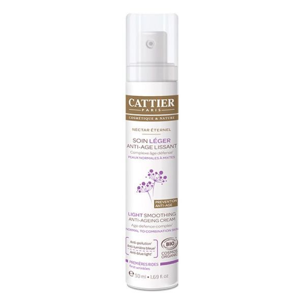 Cattier - Soin léger anti-âge lissant Nectar éternel - 50 ml