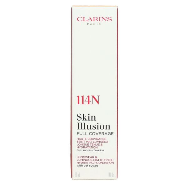 Clarins - Skin Illusion Full Coverage 114N - 30ml