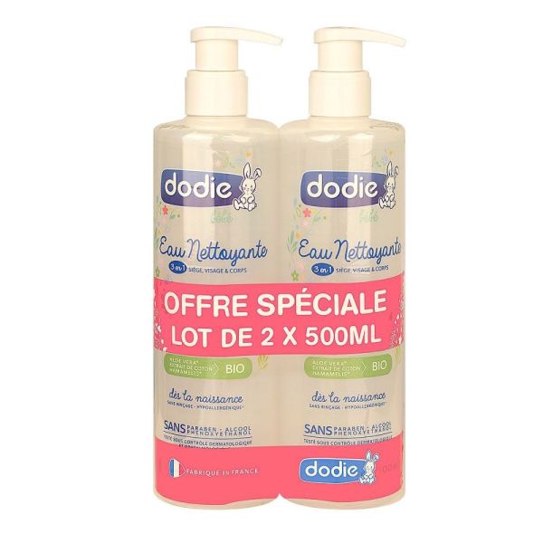 Dodie - Eau nettoyante 3 en 1