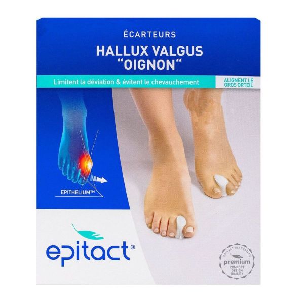 Epitact - Écarteurs Hallux valgus (oignons) - 2 unités Taille L