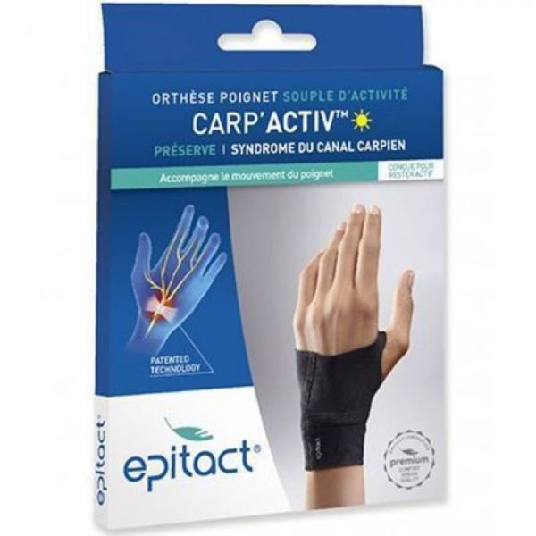 Epitact - Orthèse poignet souple d'activité Carp'Activ