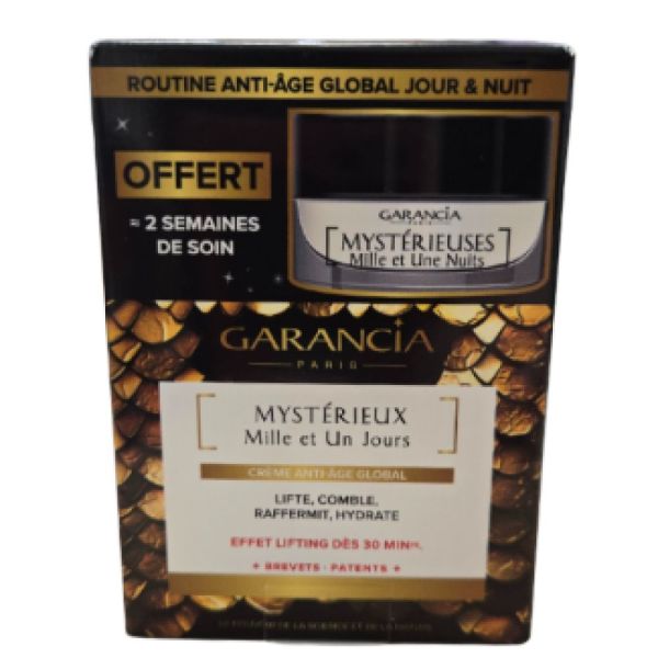 Garancia - Routine Anti-âge Global Jour et Nuit Mystérieux Mille et un jours - 30ml