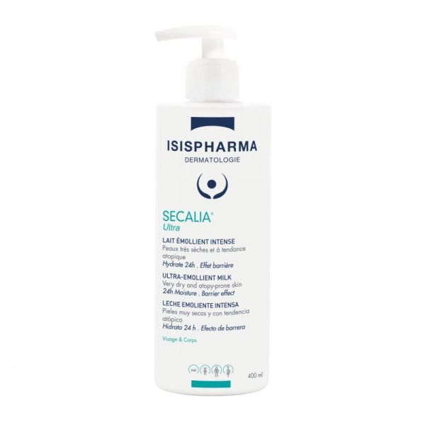 Isispharma - SECALIA Ultra Lait émollient intense - 400ml