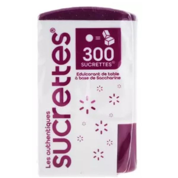 Mayoly - Sucrettes edulcorant de table à base de saccharine - 300 sucrettes