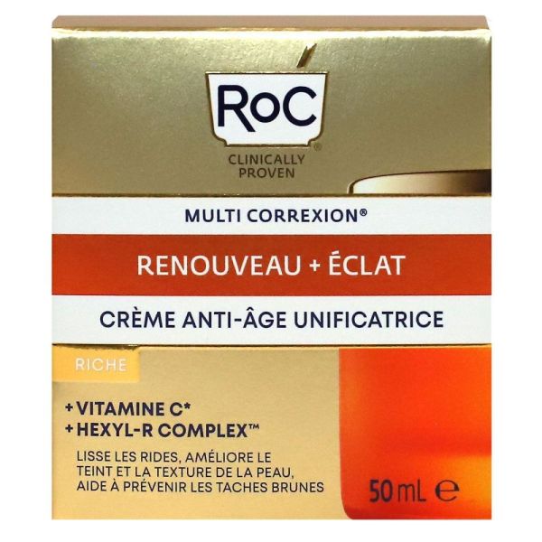 Roc - Crème anti age unificatrice - 50mL