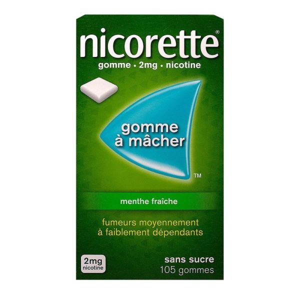 Nicorette - Menthe Fraîche 2mg -  gommes