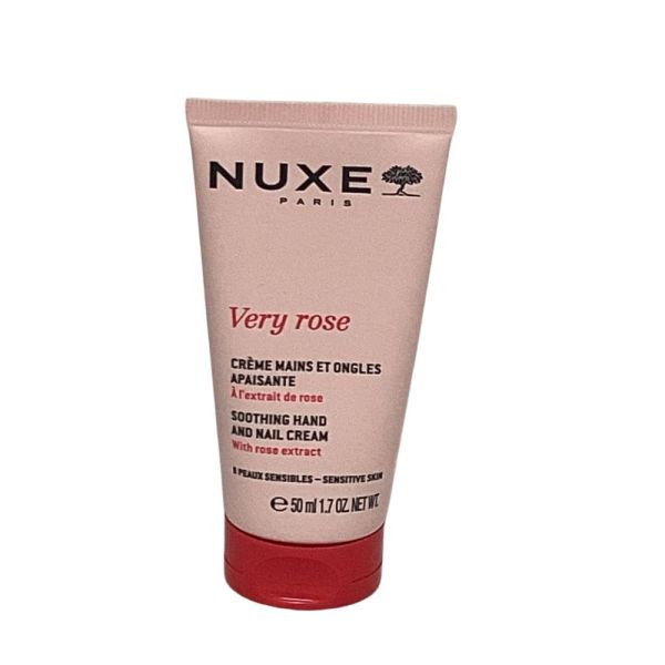 Nuxe - Crème mains et ongles apaisante Very rose - 50ml