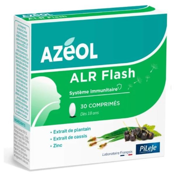 Pileje - Azeol ALR flash - 30 comprimés
