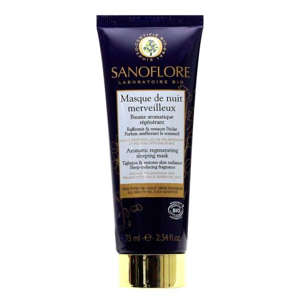 Sanoflore - Masque de nuit merveilleux - 75ml