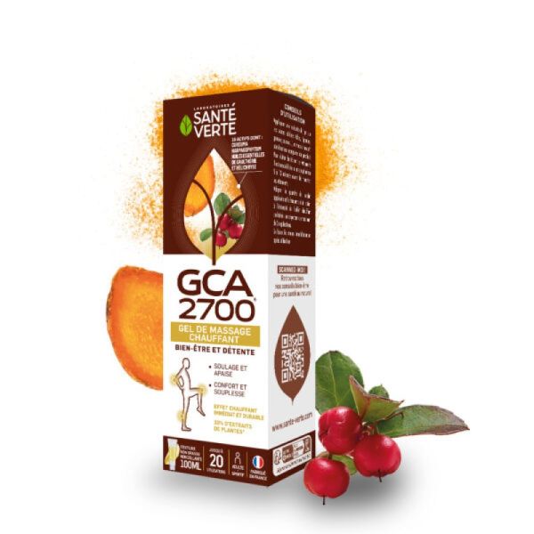 Santé Verte - GCA 2700 gel de massage chauffant - 100ml