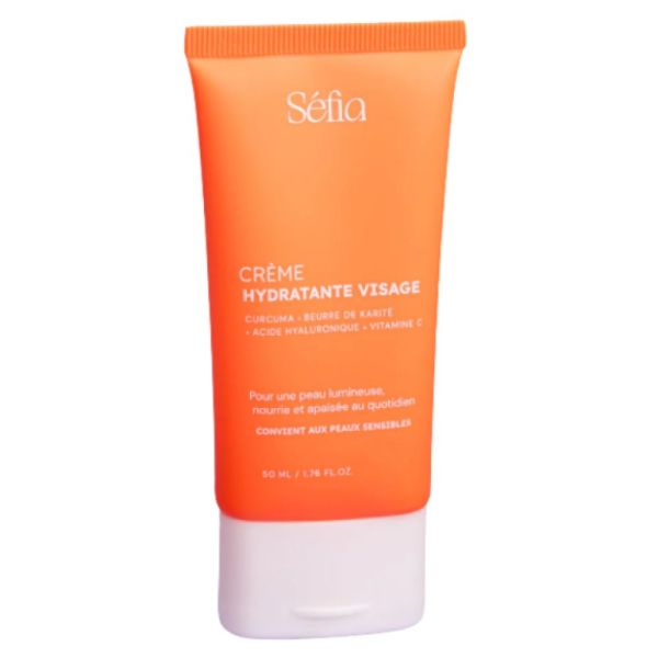 Séfia - Crème hydratante visage Curcuma - 50ml