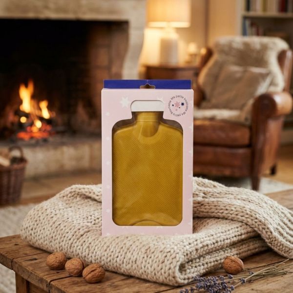 Shine - Ma petite bouillotte, bouillotte à eau 2L - jaune