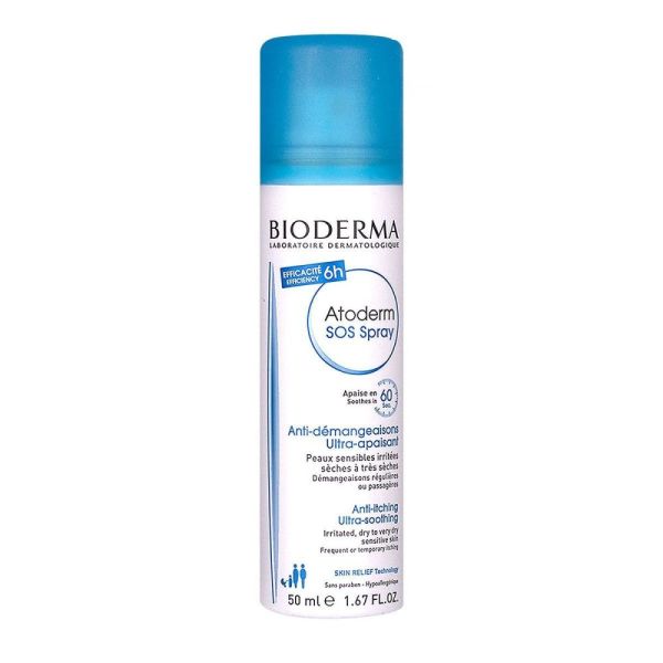 Atoderm Sos Spray Apais Fl/50Ml