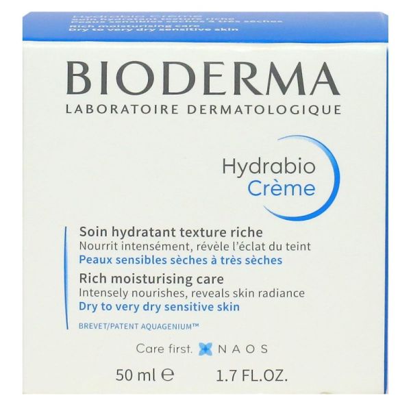 Bioderma - Hydrabio crème hydratante - 40ml