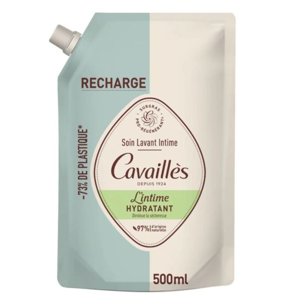 Cavaillès - Eco-Recharge Soin Lavant Intime Hydratant - 500ml
