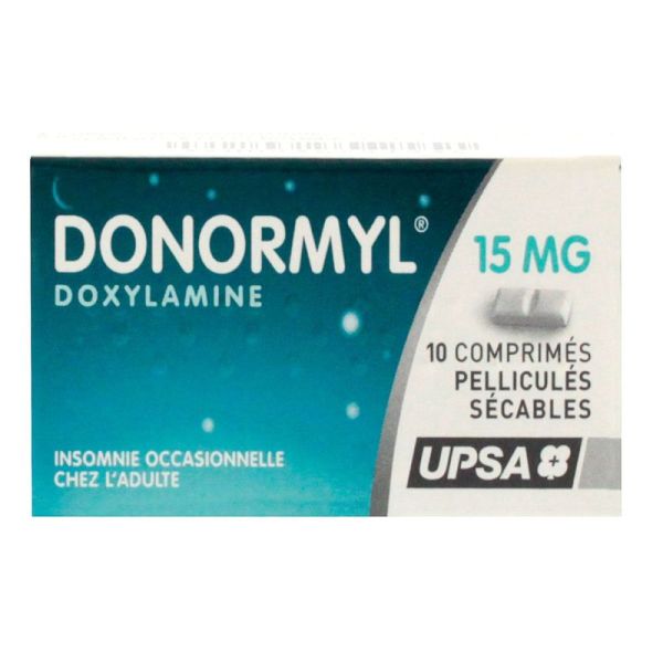 Donormyl Upsa - 10 comprimés sécables